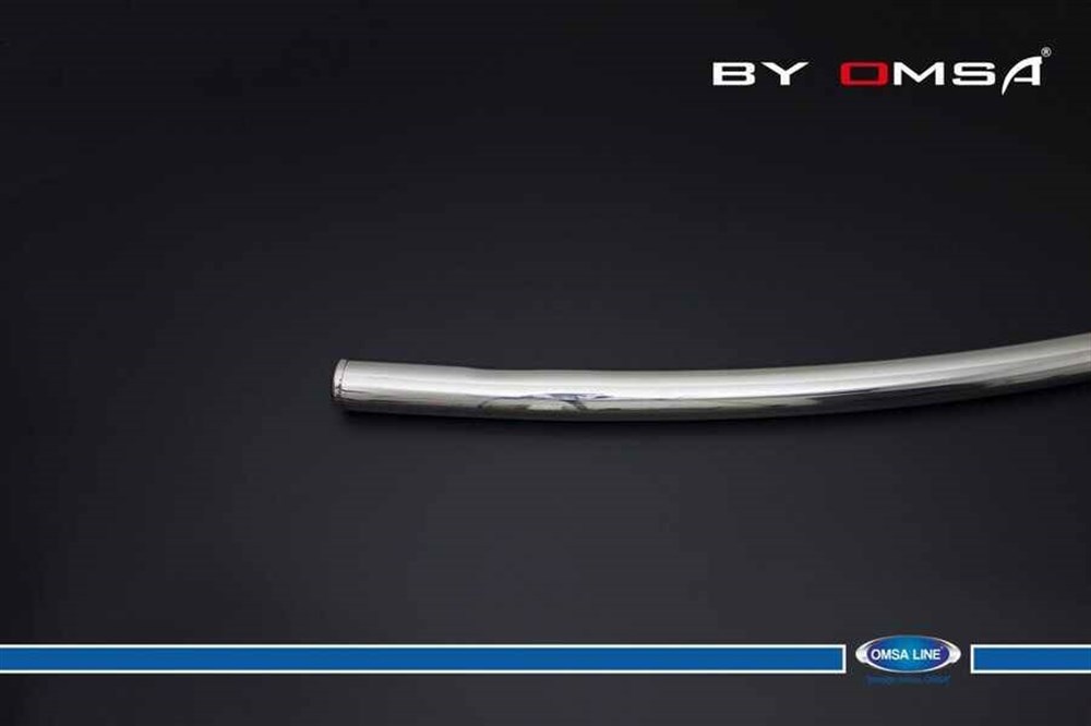 OMSA Peugeot Partner Tepee Krom Boru Çap:60 Arka Koruma Çelik Kapak 2008-2018 Arası