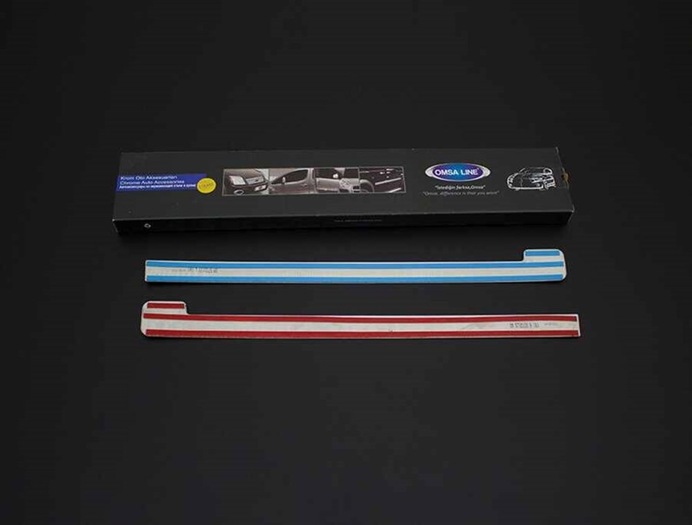 OMSA Peugeot Rifter Krom Sürgülü Kapı Çıtası 2 Parça 2019 ve Sonrası