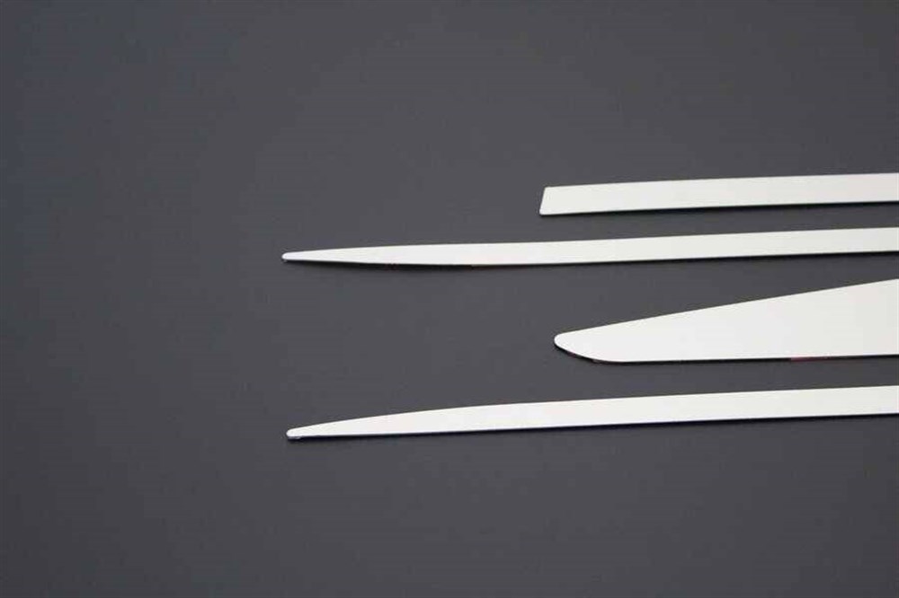 OMSA Renault Clio 4 HB/SW Krom Yan Kapı Çıtası 4 Parça 2012-2019 Arası