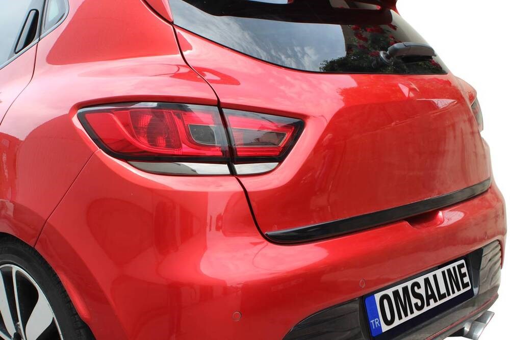 OMSA Renault Clio 4 Siyah Krom Bagaj Alt Çıta 2012-2018 Arası