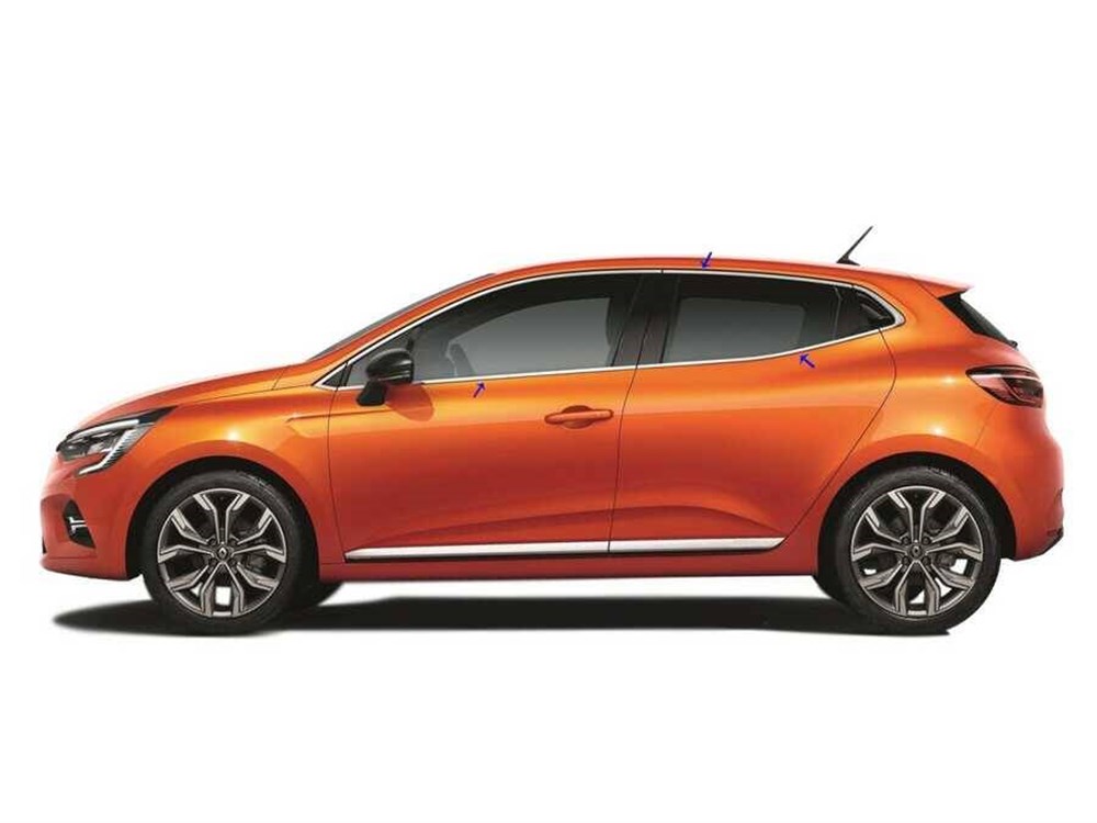 OMSA Renault Clio 5 Krom Cam Çerçevesi 12 Parça 2019-2025 Arası