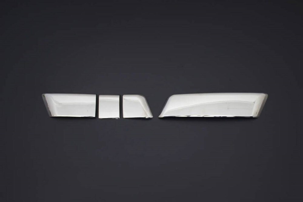 OMSA Renault Megane 3 Krom Ön Tampon Kaşı 4 Parça 2010-2012 Arası