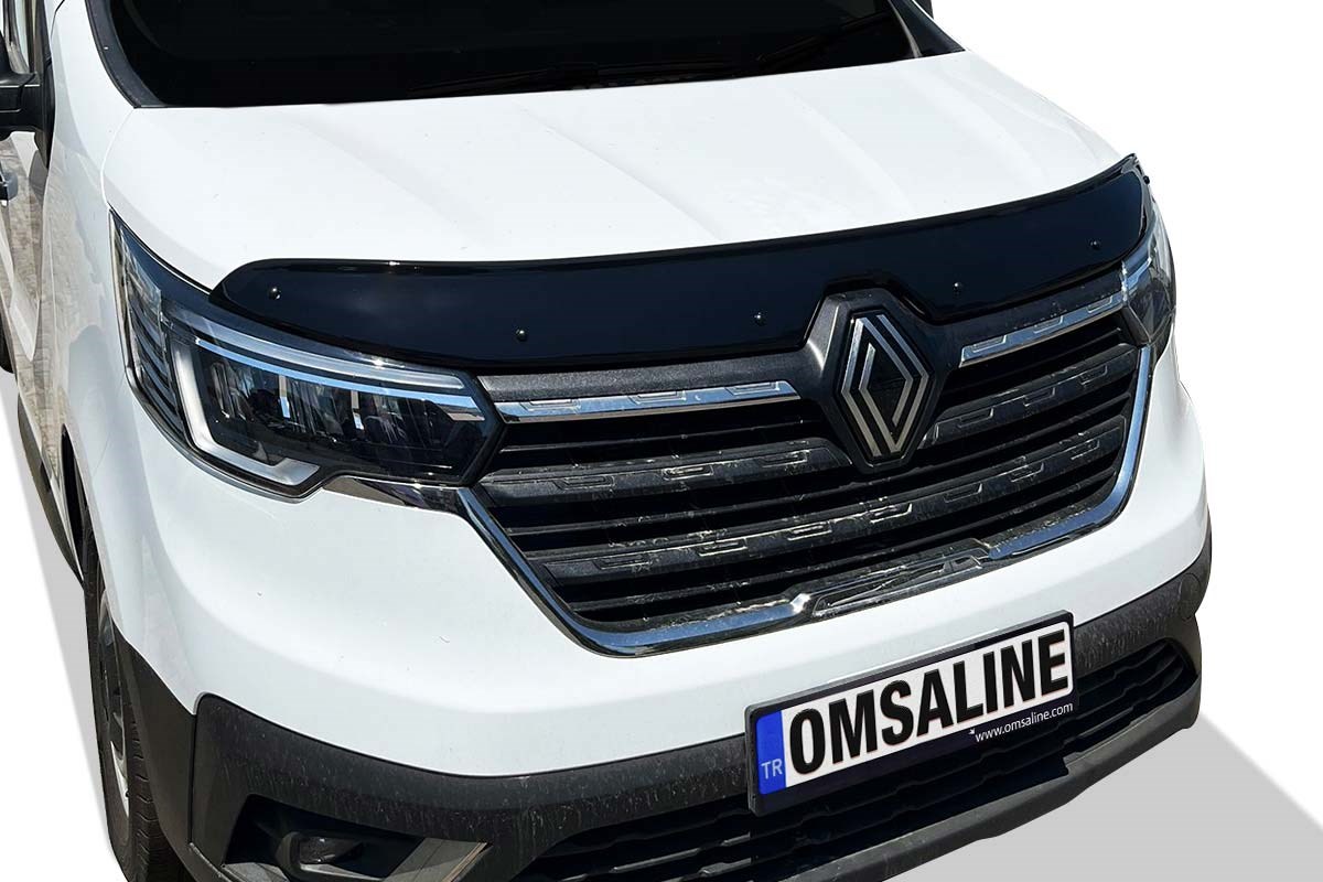 Renault Trafic 3 Ön Kaput Rüzgarlığı - Koruyucu 4mm A+ 2020 ve Sonrası