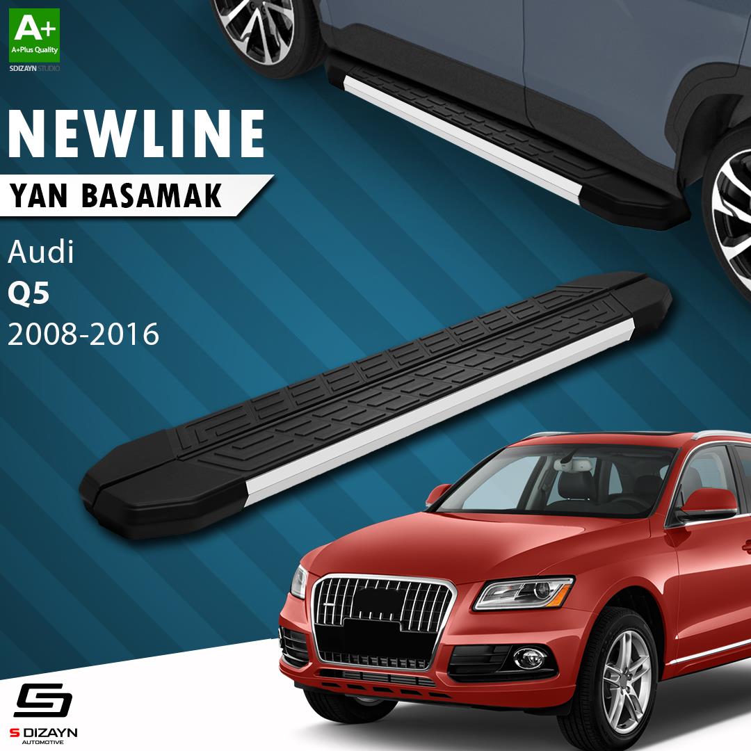 Audi Q5 NewLine Aluminyum Yan Basamak 183 Cm 2008-2016 A+ Kalite