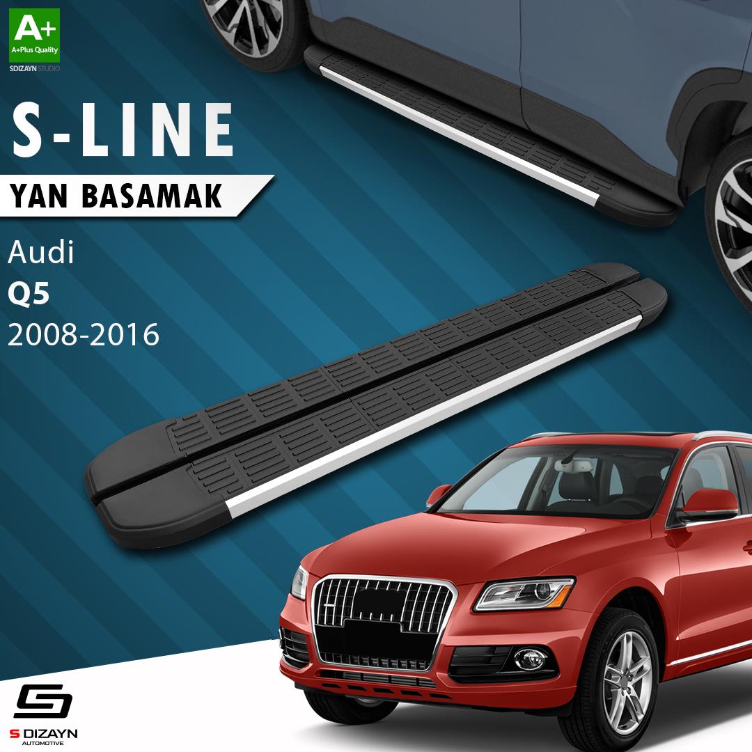 Audi Q5 S-Line Aluminyum Yan Basamak 183 Cm 2008-2016 A+ Kalite