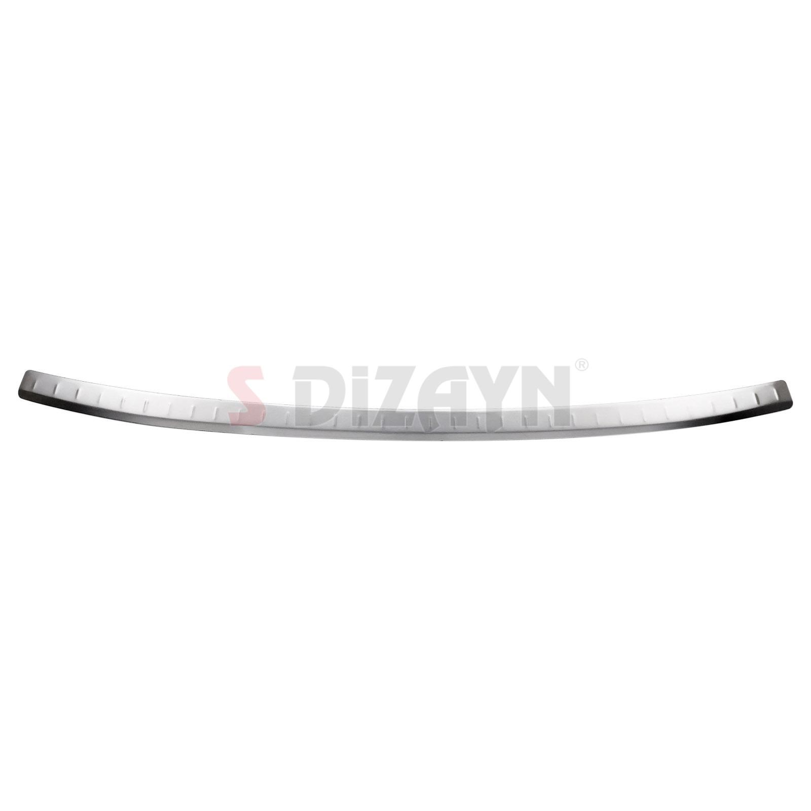 S-Dizayn Audi Q7 Krom Arka Tampon Eşiği 2010-2015