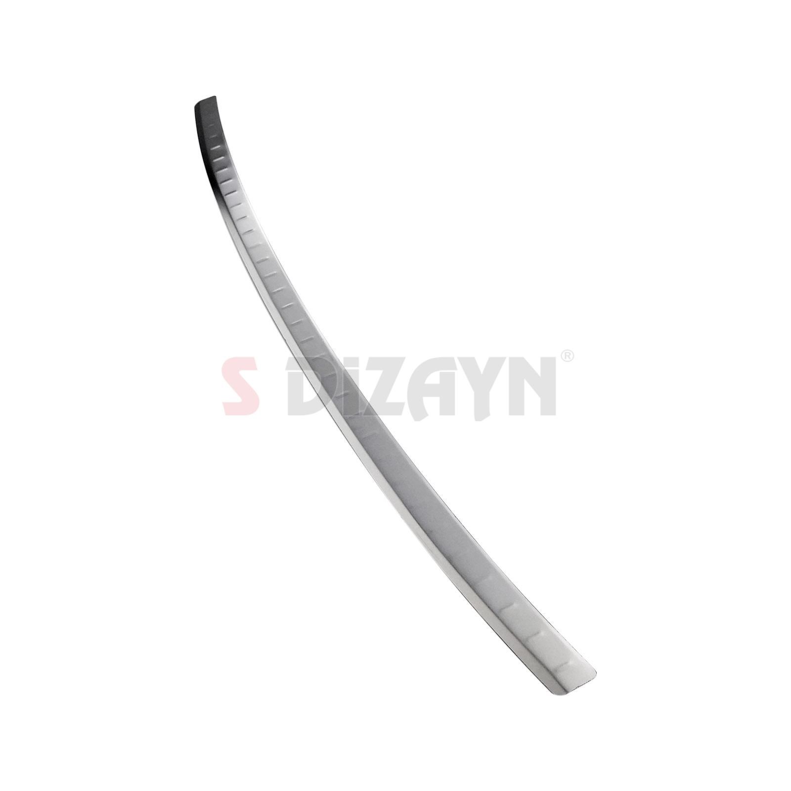 S-Dizayn Audi Q7 Krom Arka Tampon Eşiği 2010-2015
