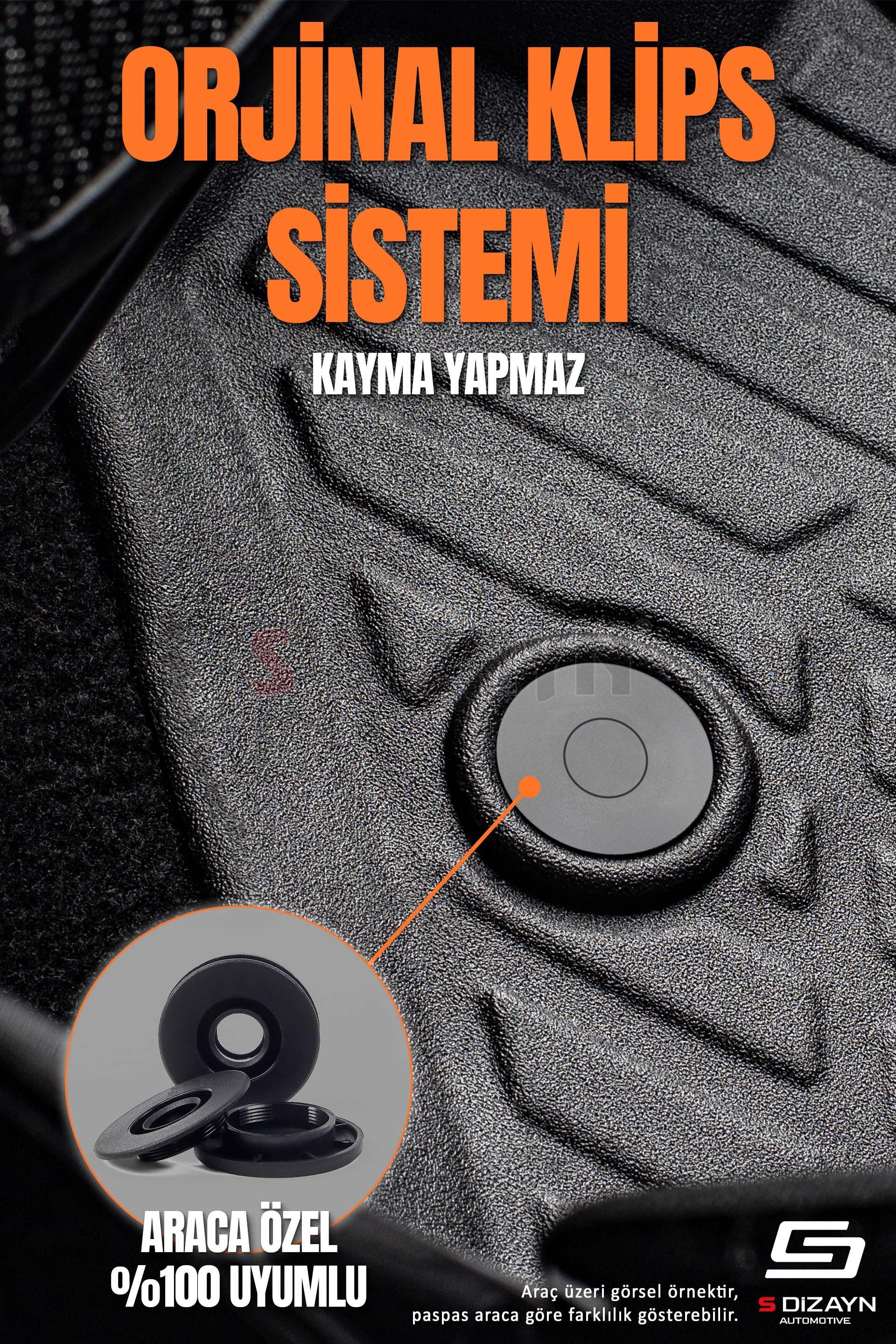 S-Dizayn Bmw X1 U11 Phev 3D Pro Havuzlu Paspas 2022 Üzeri A+ Kalite