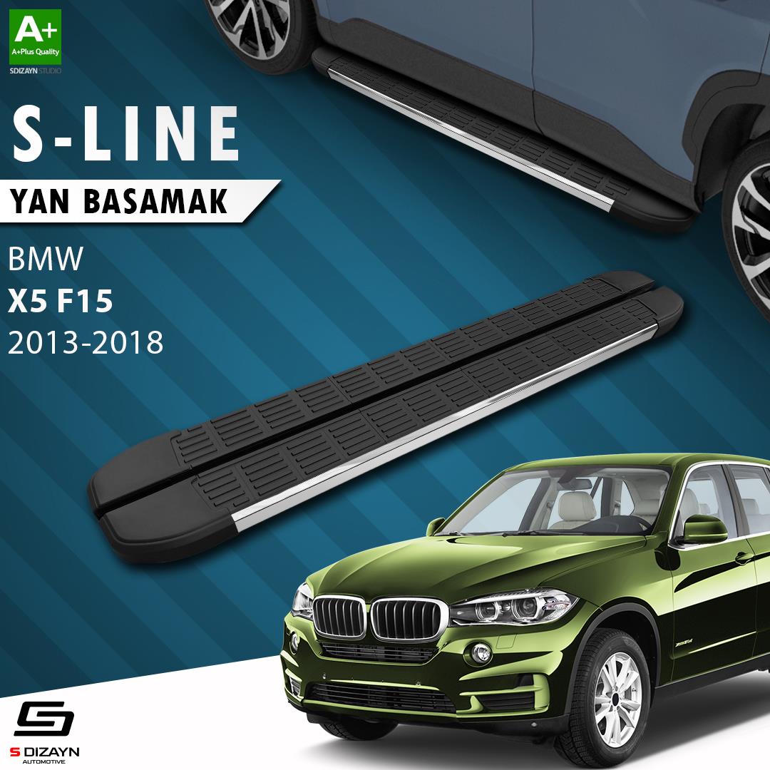 Bmw X5 F15 S-Line Krom Yan Basamak 193 Cm 2013-2018 A+ Kalite