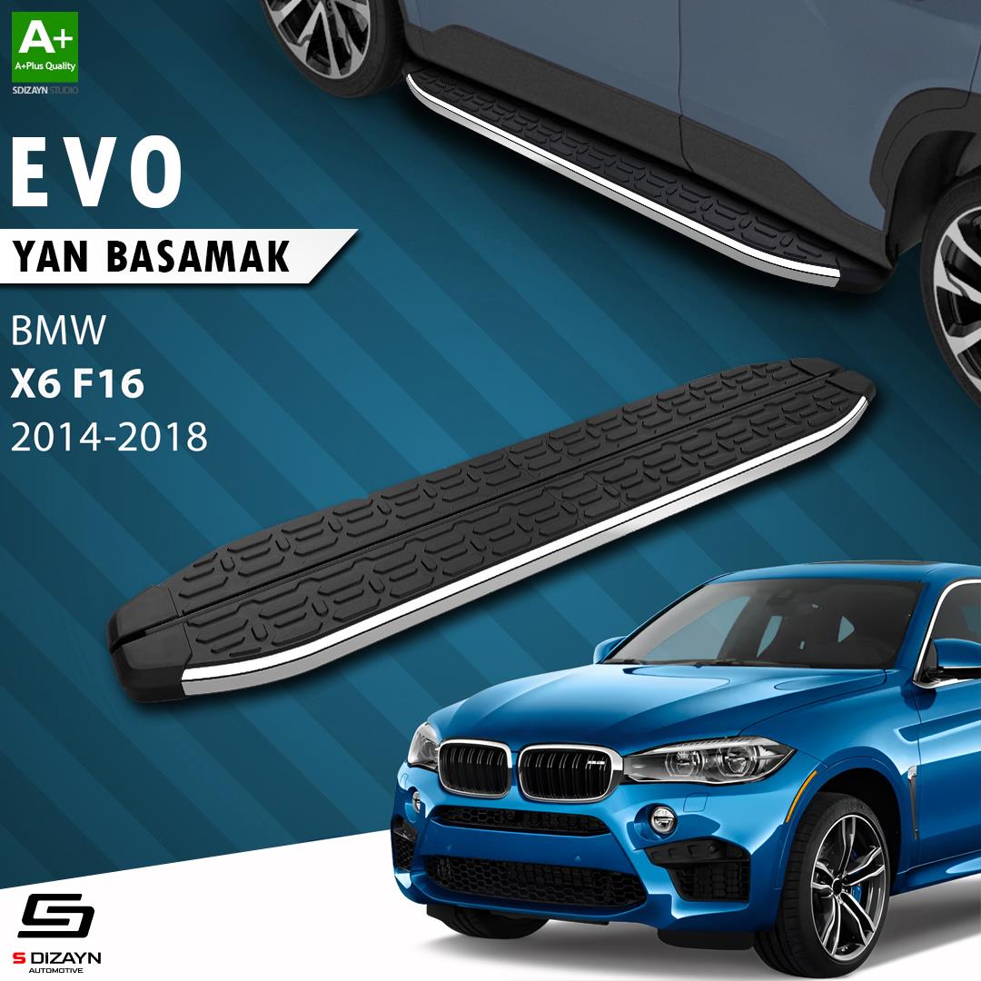 Bmw X6 F16 Evo Krom Yan Basamak 193 Cm 2014-2018 A+ Kalite