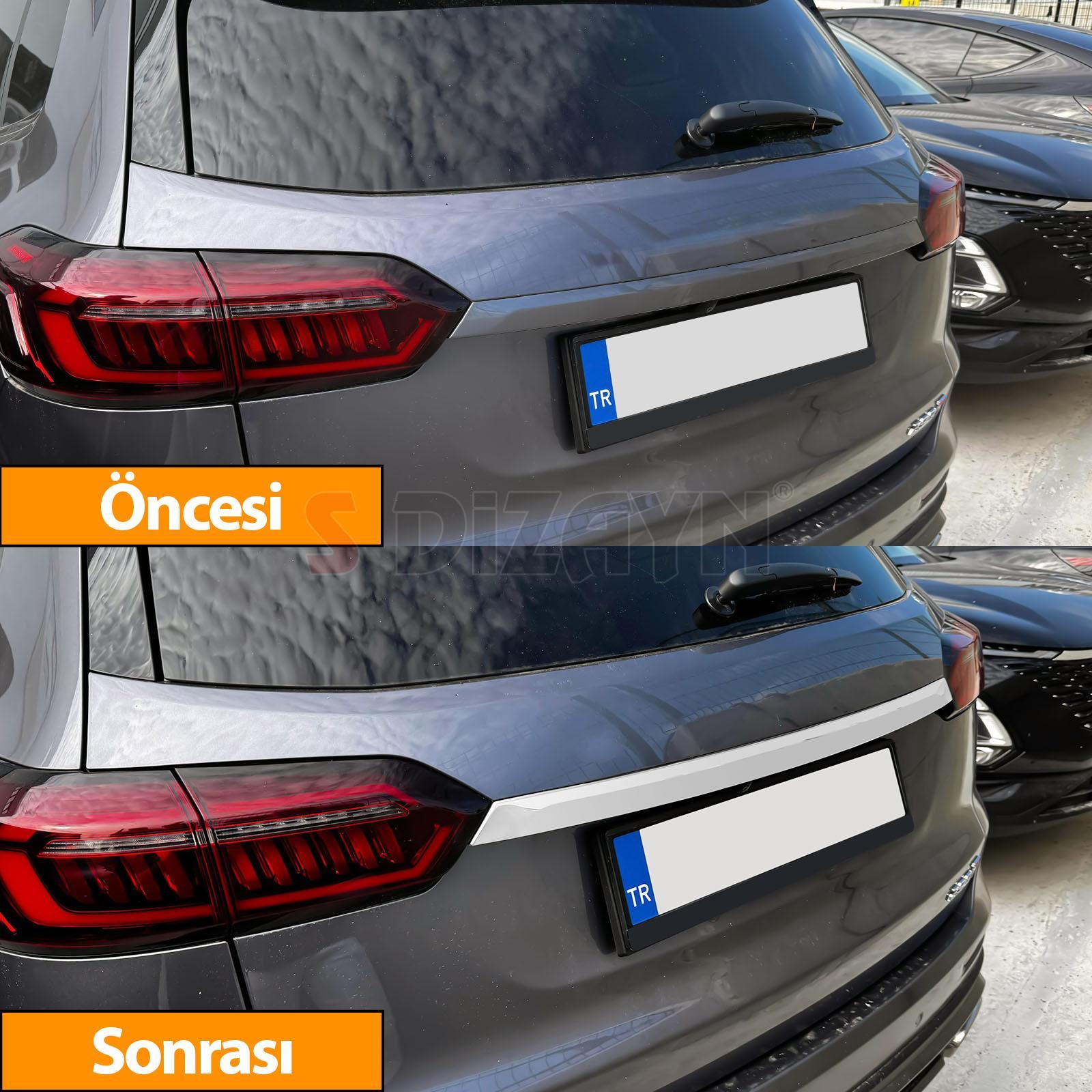 S-Dizayn Chery Tiggo 8 Pro Krom Bagaj Çıtası 2022-2025 A+ Kalite