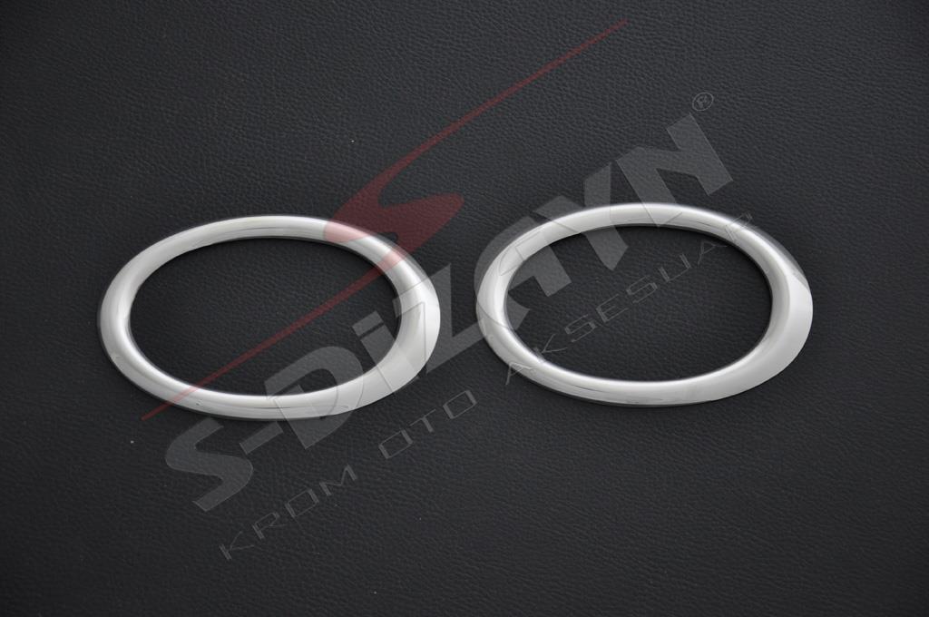 S-Dizayn Chevrolet Cruze HB Krom Sis Farı Çerçevesi 2 Prç 2011-2013