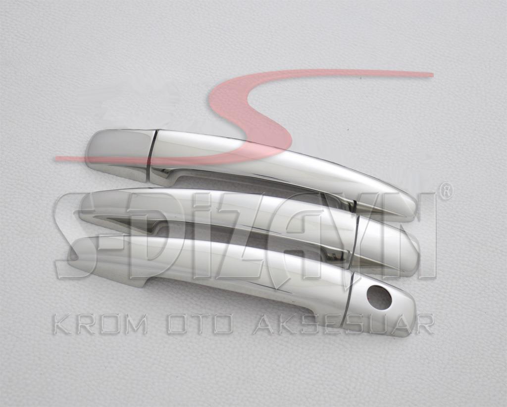 S-Dizayn Citroen Berlingo Krom Kapı Kolu 3 Kapı 1996-2008