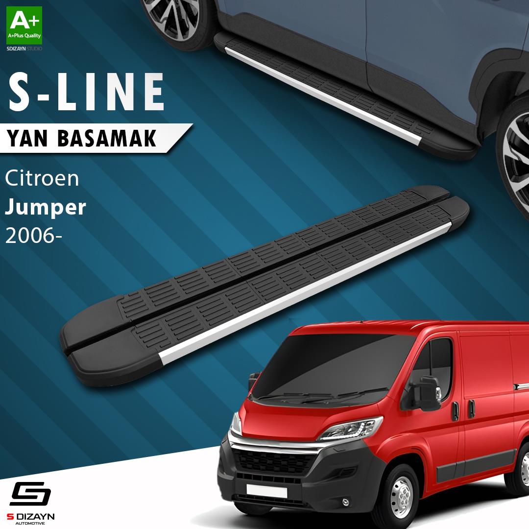 Citroen Jumper 3 Orta Şase S-Line Aluminyum Yan Basamak 253 Cm 2006-2022 A+ Kalite