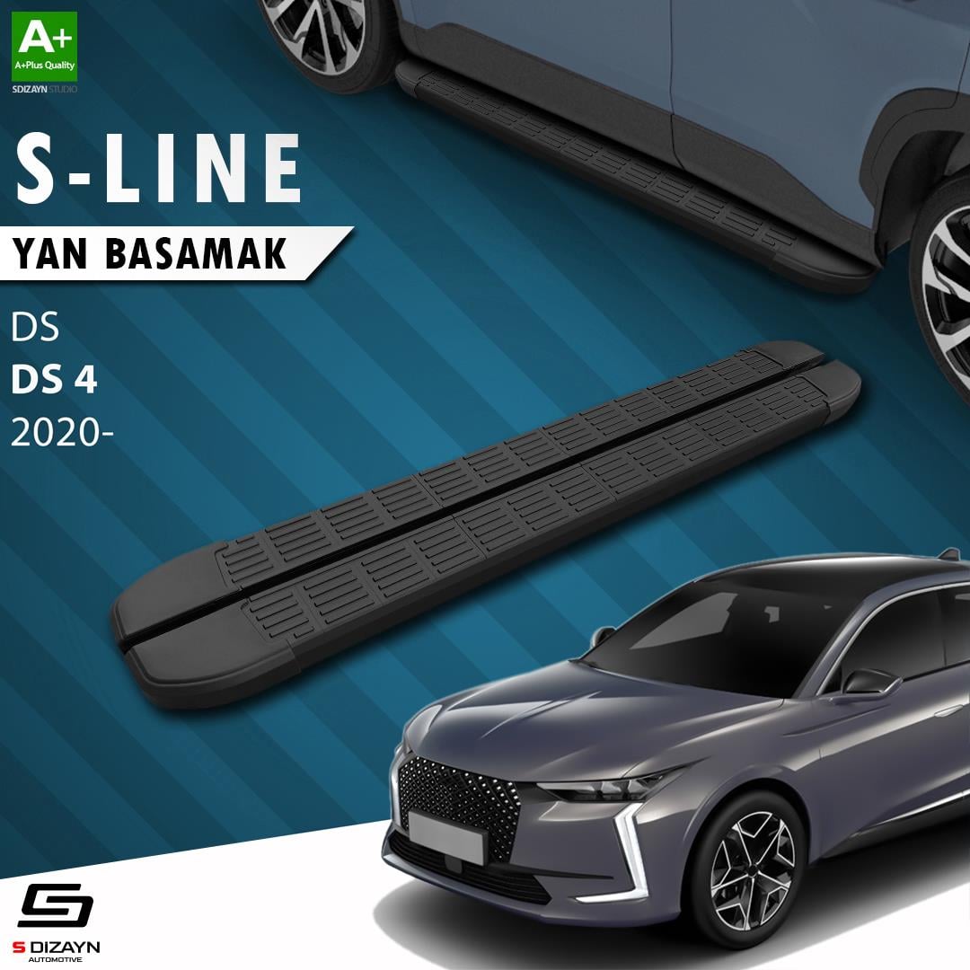 DS DS 4 S-Line Siyah Yan Basamak 183 Cm 2020 Üzeri A+ Kalite