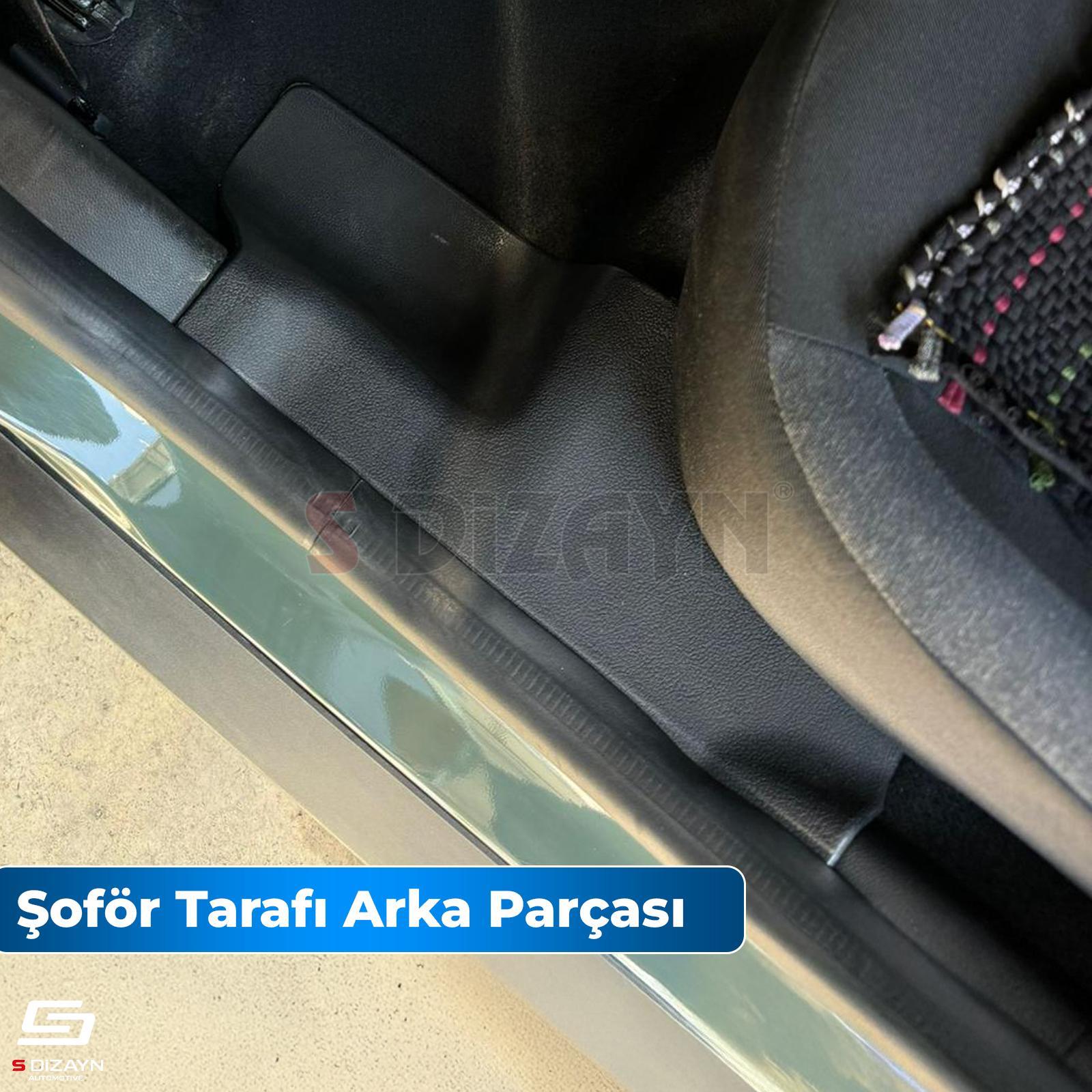 S-Dizayn Dacia Duster 2 Halı Kenar Kaplama Seti 2018-2023 5 Prç A+ Kalite