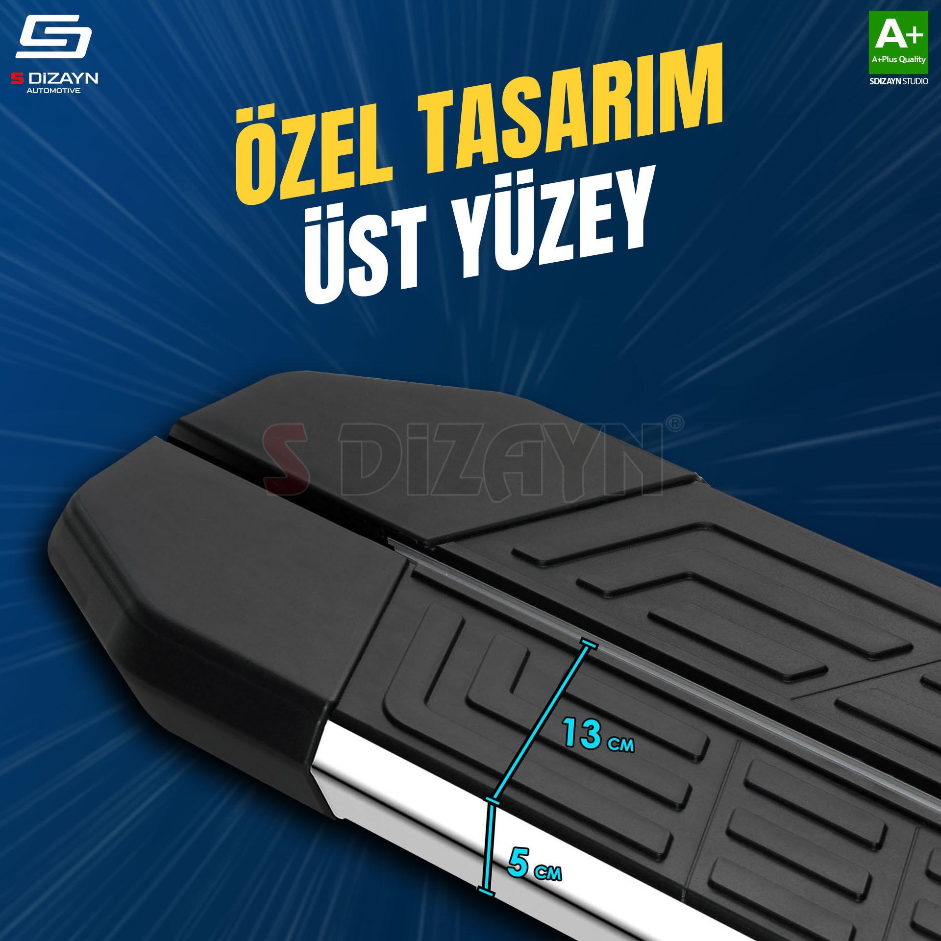 Dacia Jogger NewLine Krom Yan Basamak 213 Cm 2022 Üzeri A+ Kalite