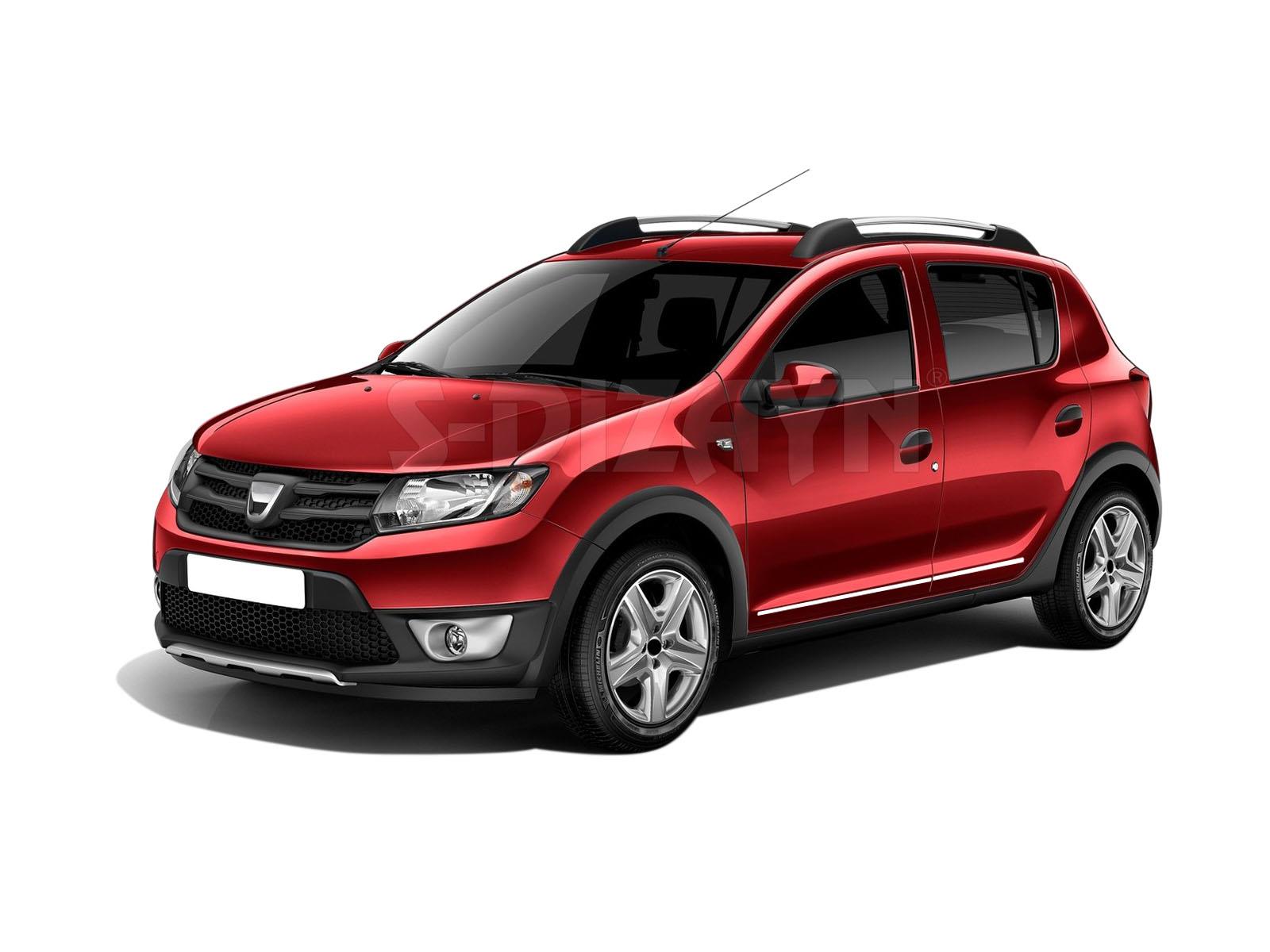 S-Dizayn Dacia Sandero 2 Stepway Kapı Koruma Çıtası Krom 2013-2020