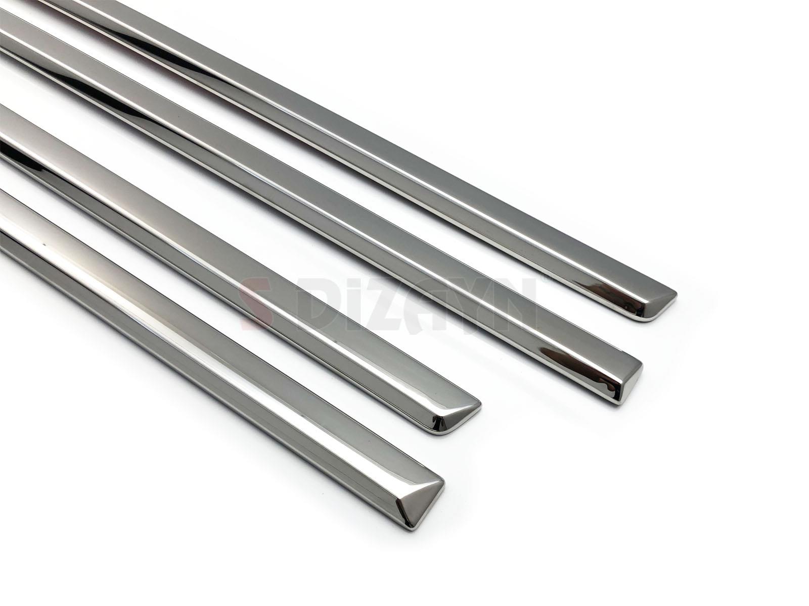 S-Dizayn Dacia Sandero 2 Stepway Kapı Koruma Çıtası Krom 2013-2020