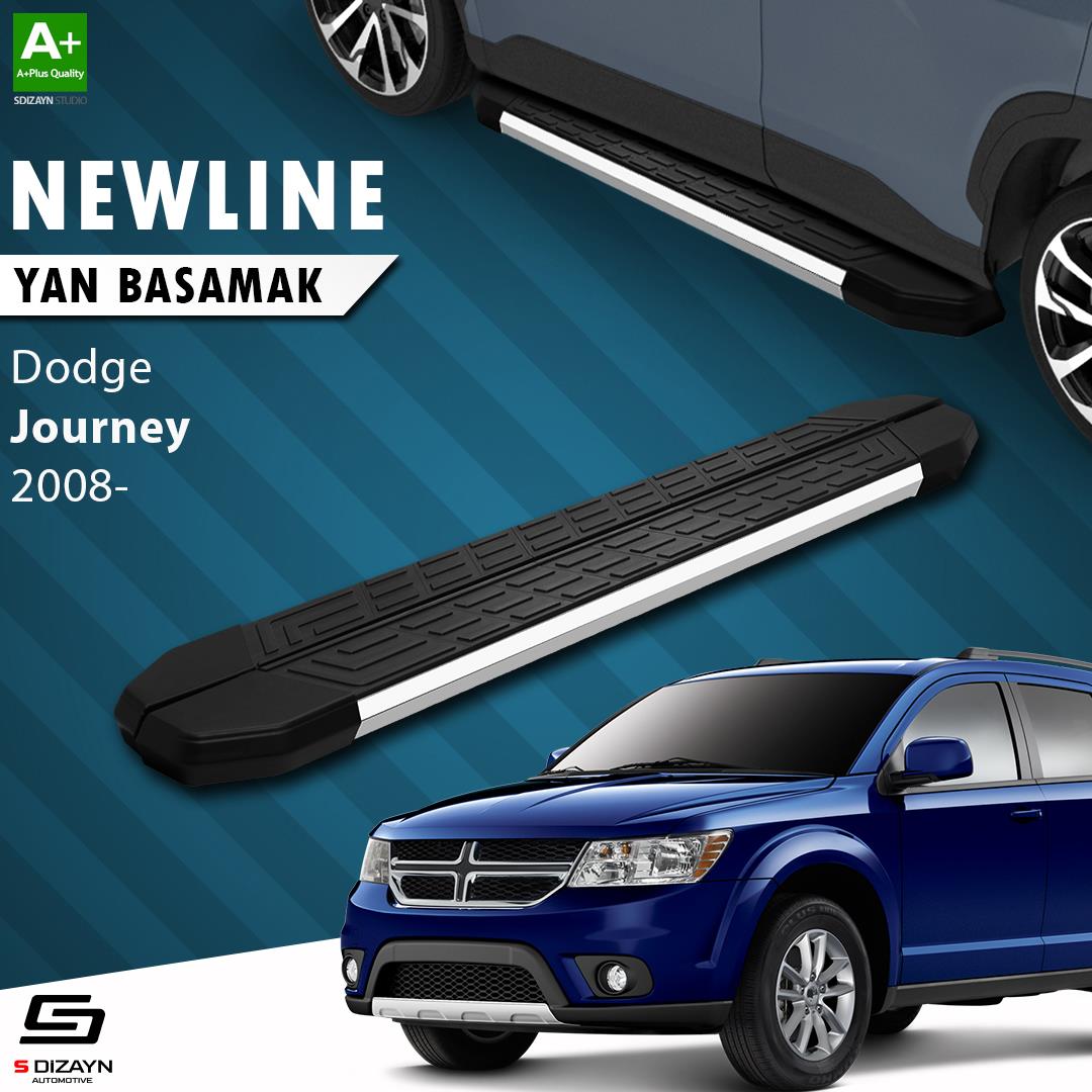 Dodge Journey NewLine Krom Yan Basamak 183 Cm 2008-2020 A+ Kalite