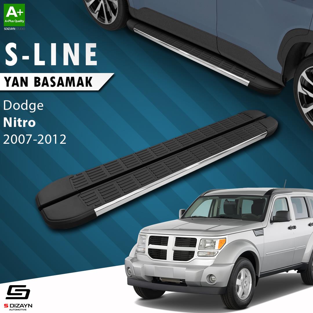 Dodge Nitro S-Line Krom Yan Basamak 153 Cm 2007-2012 A+ Kalite