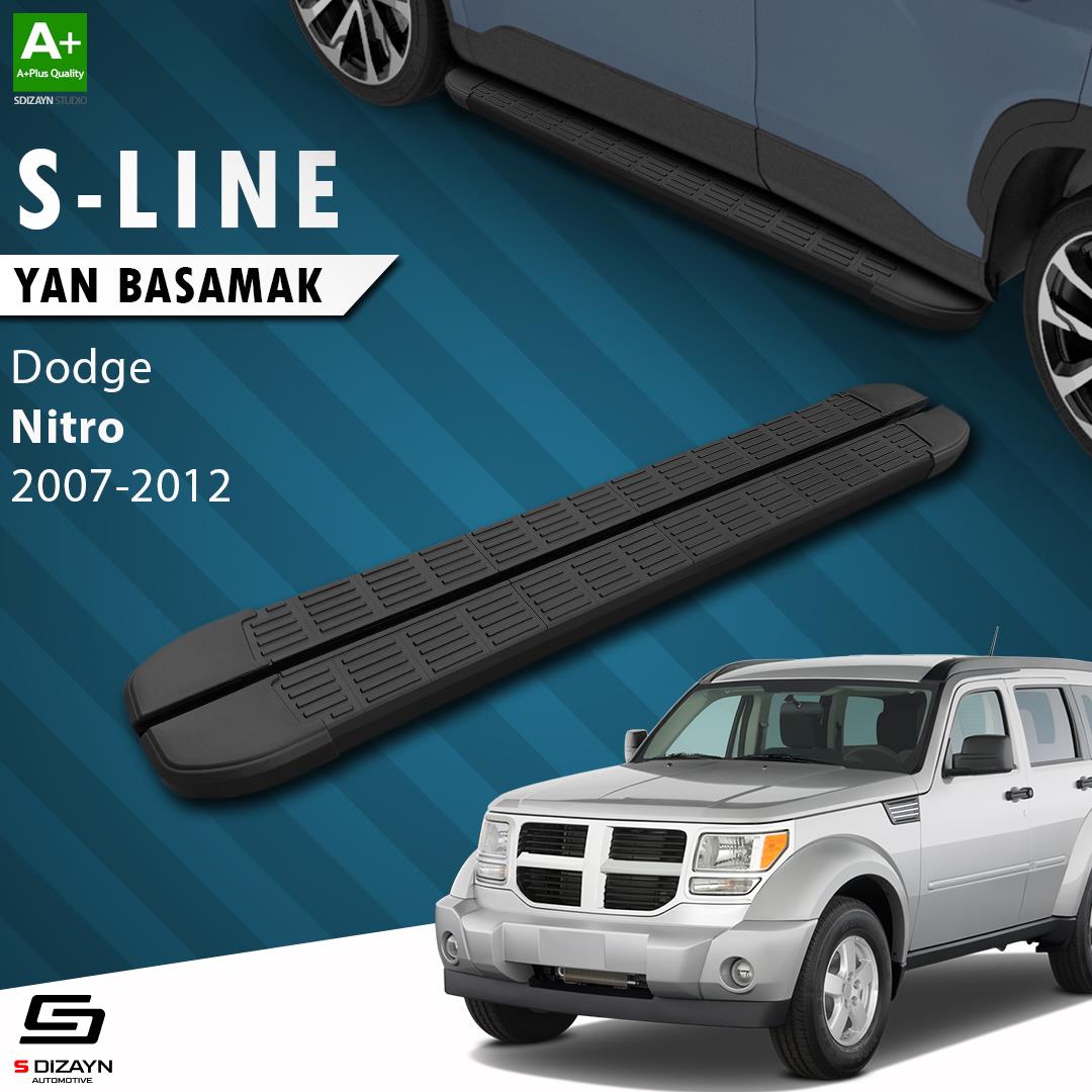 Dodge Nitro S-Line Siyah Yan Basamak 153 Cm 2007-2012 A+ Kalite