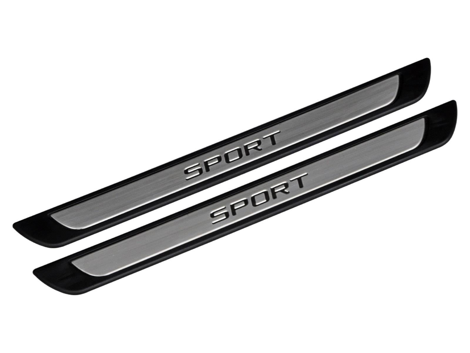 S-Dizayn Fiat 500 C Krom Kapı Eşik Koruması Sport Line 2009-2015 2 Parça