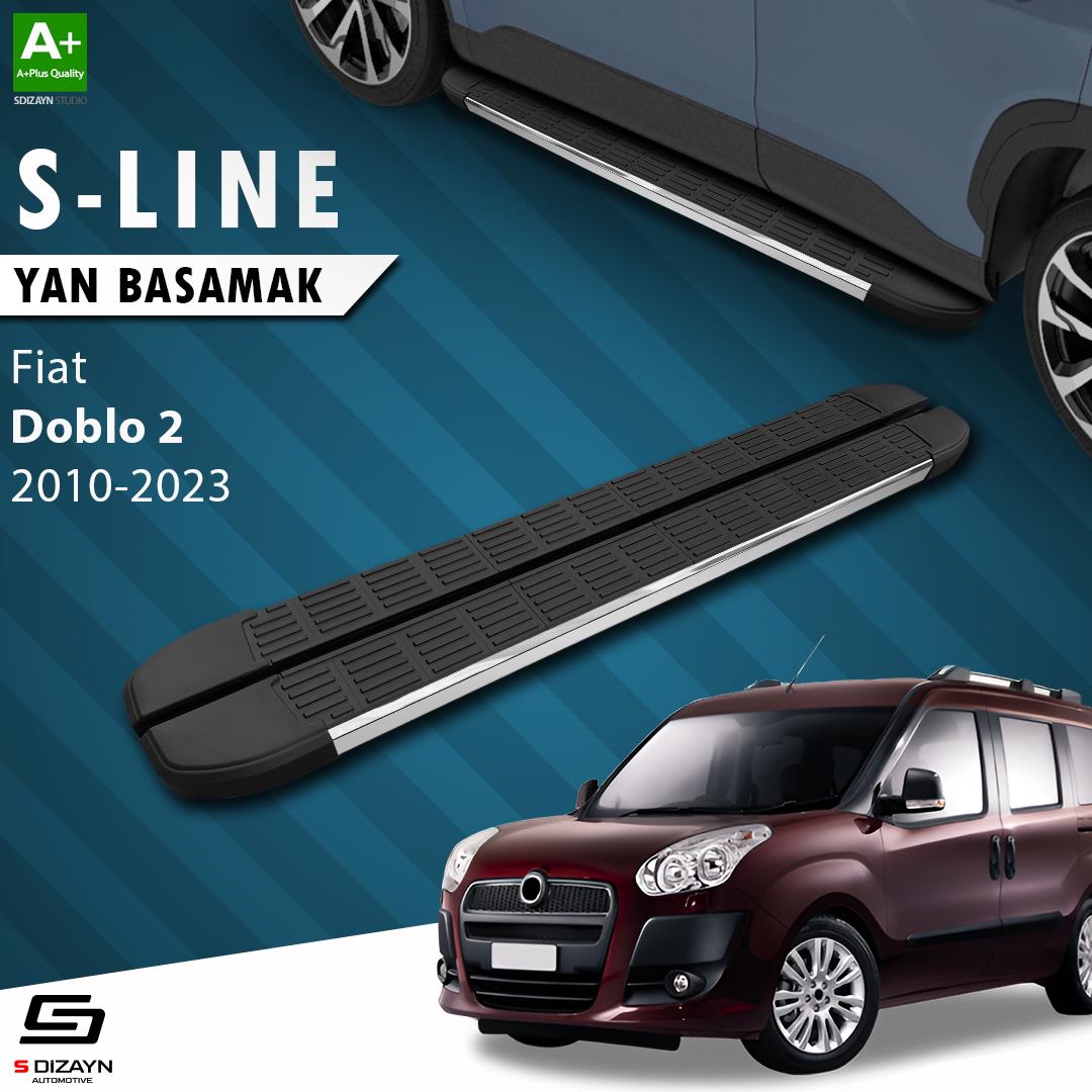 Fiat Doblo 2 S-Line Krom Yan Basamak 193 Cm 2010-2022 A+ Kalite