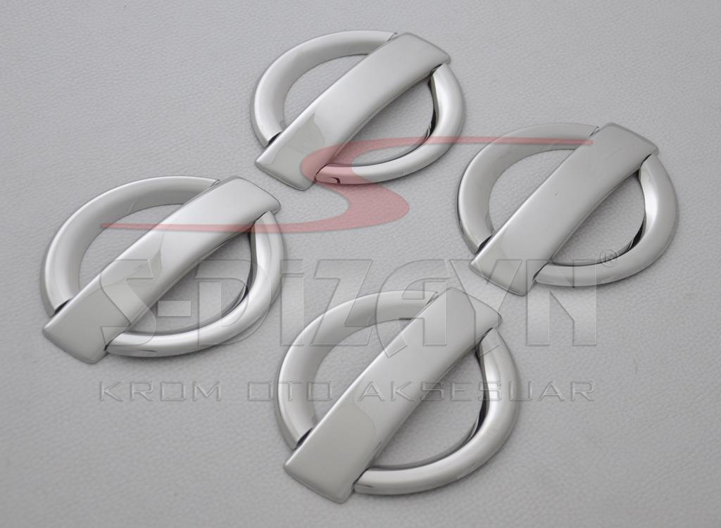 S-Dizayn Fiat Doblo Krom Kapı Kolu 4 Kapı 2000-2010