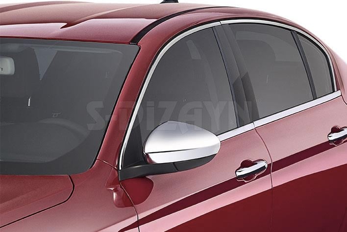 S-Dizayn Fiat Egea HB Krom Cam Üst Çıtası 4 Prç. 2015 Üzeri A+ Kalite