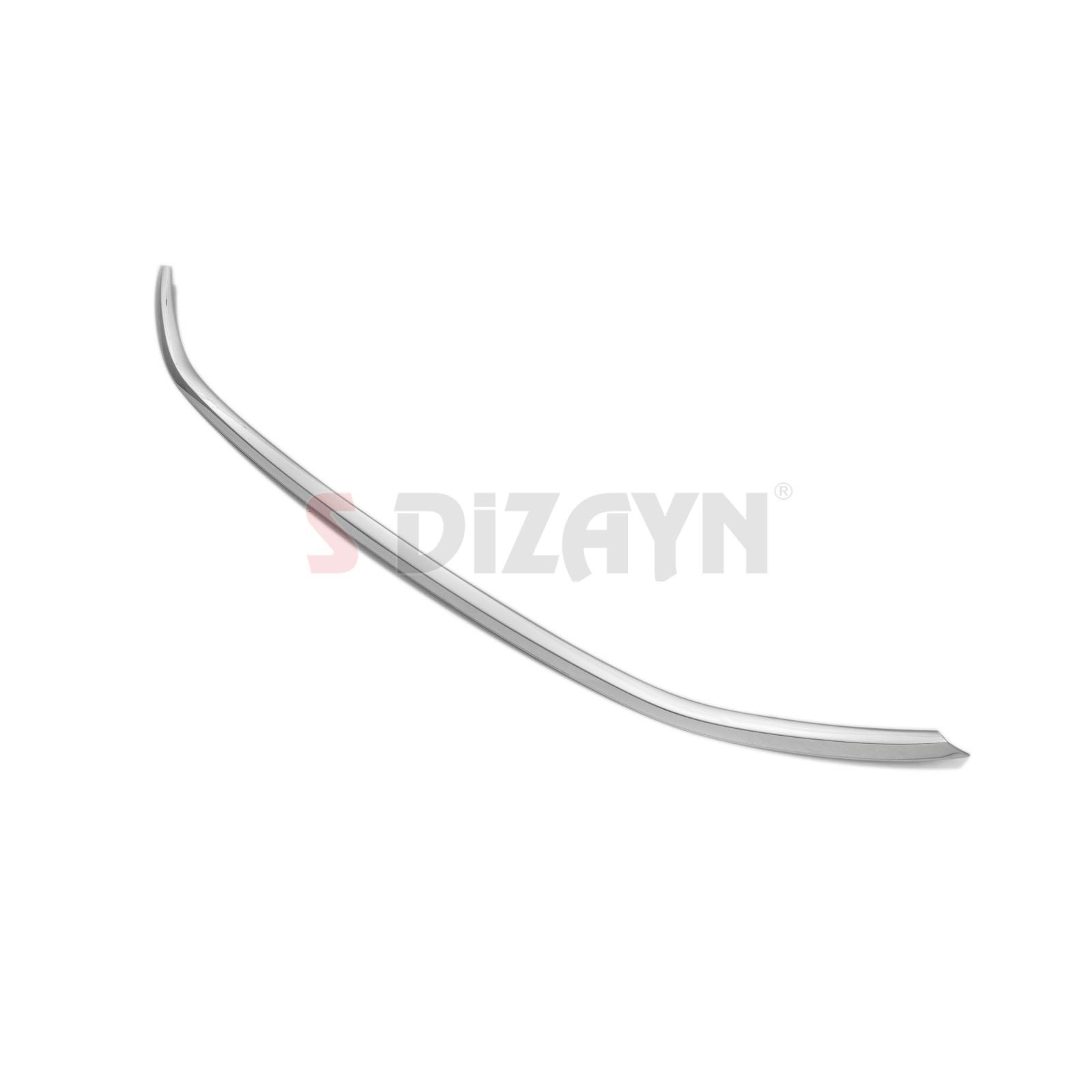 S-Dizayn Fiat Egea HB Krom Ön Panjur Çıtası 2020 Üzeri (Mat Krom) A+ Kalite