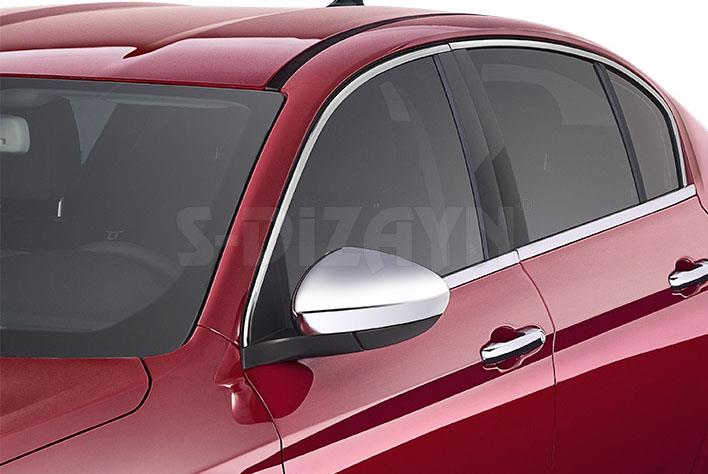 S-Dizayn Fiat Egea SD Krom Cam Üst Çıtası 4 Prç. 2015 Üzeri A+ Kalite
