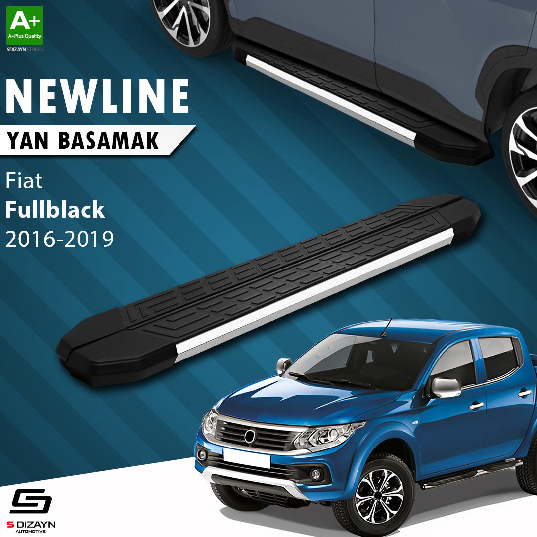 Fiat Fullback NewLine Krom Yan Basamak 193 Cm 2016-2019 A+ Kalite