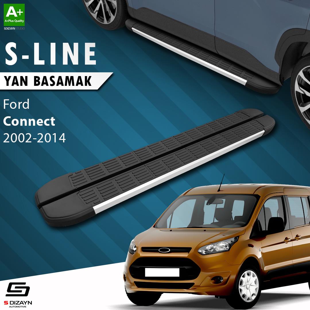 Ford Connect S-Line Aluminyum Yan Basamak 183 Cm 2002-2014 A+ Kalite