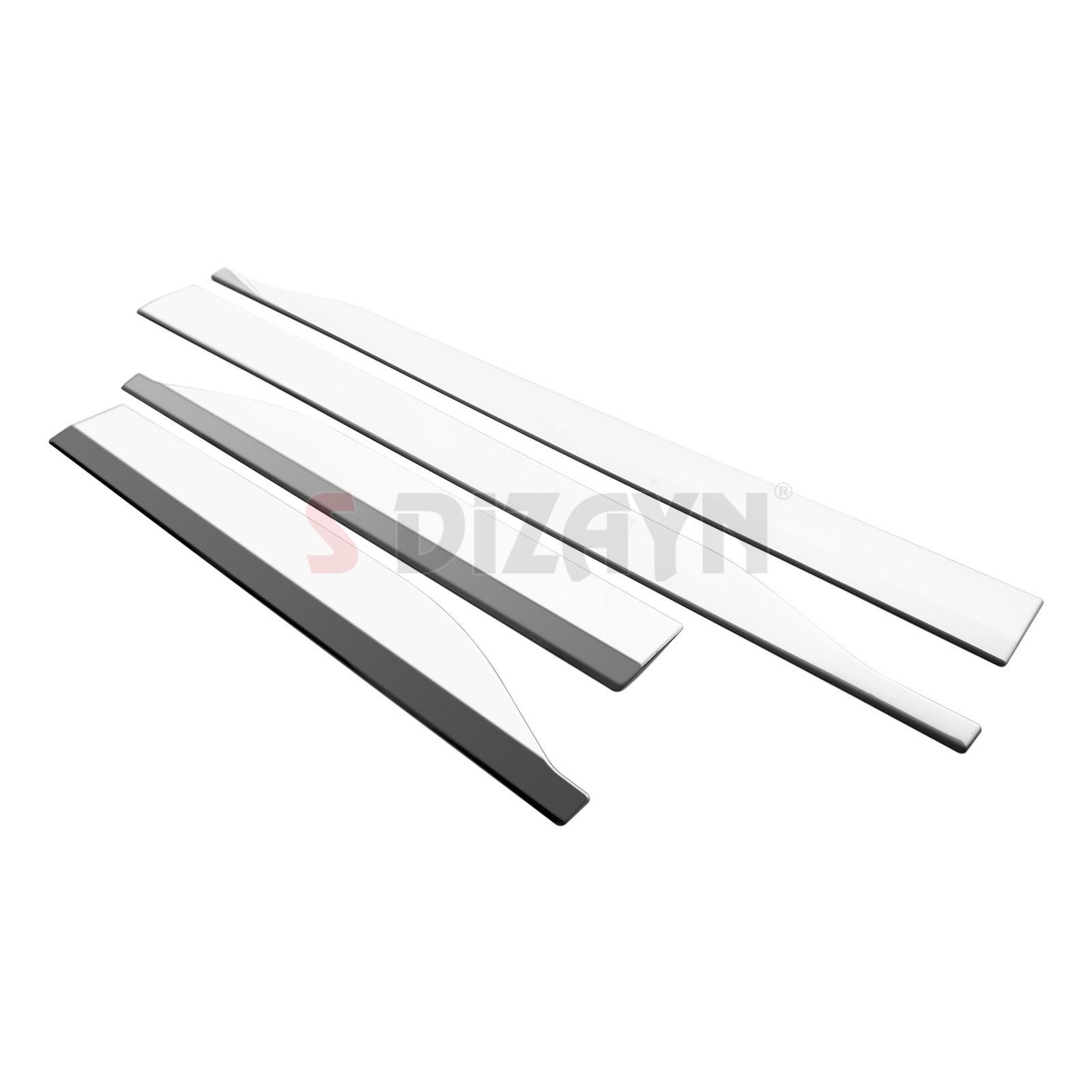 S-Dizayn Ford Courier Krom Yan Kapı Çıtası 4 Prç. 2023 Üzeri A+ Kalite