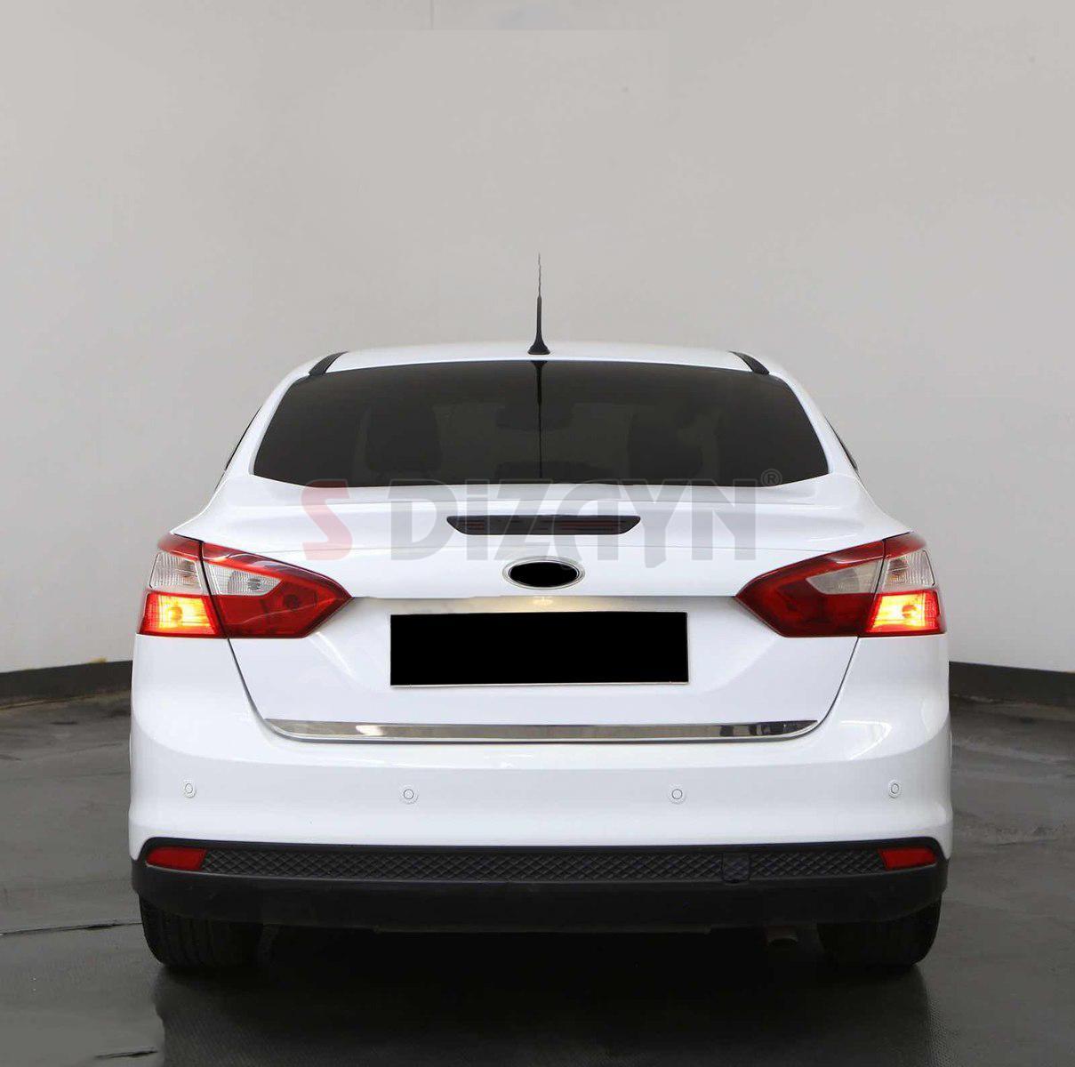 S-Dizayn Ford Focus 3 SD Krom Bagaj Alt Çıtası 2011-2014