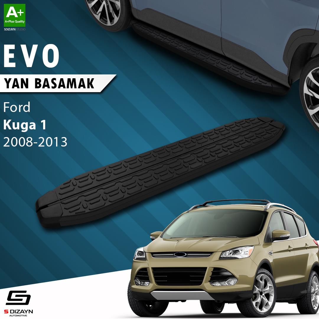 Ford Kuga 1 Evo Siyah Yan Basamak 183 Cm 2008-2012 A+ Kalite