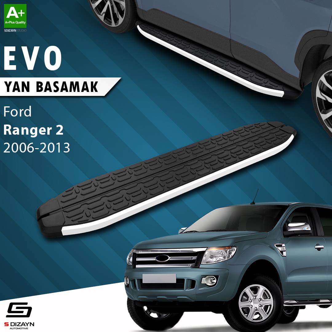 Ford Ranger 2 Evo Aluminyum Yan Basamak 193 Cm 2006-2013 A+ Kalite
