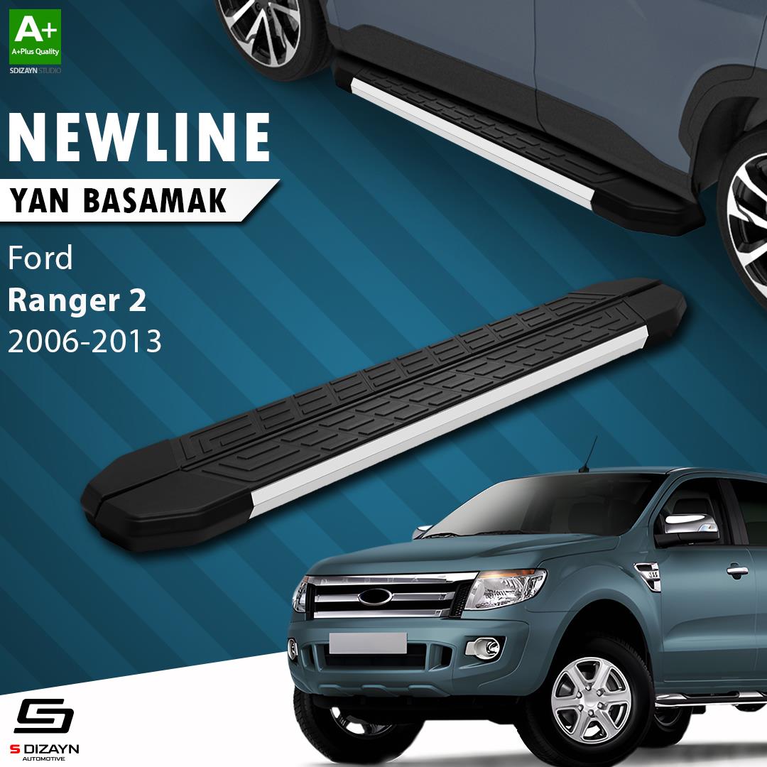 Ford Ranger 2 NewLine Aluminyum Yan Basamak 193 Cm 2006-2013 A+ Kalite