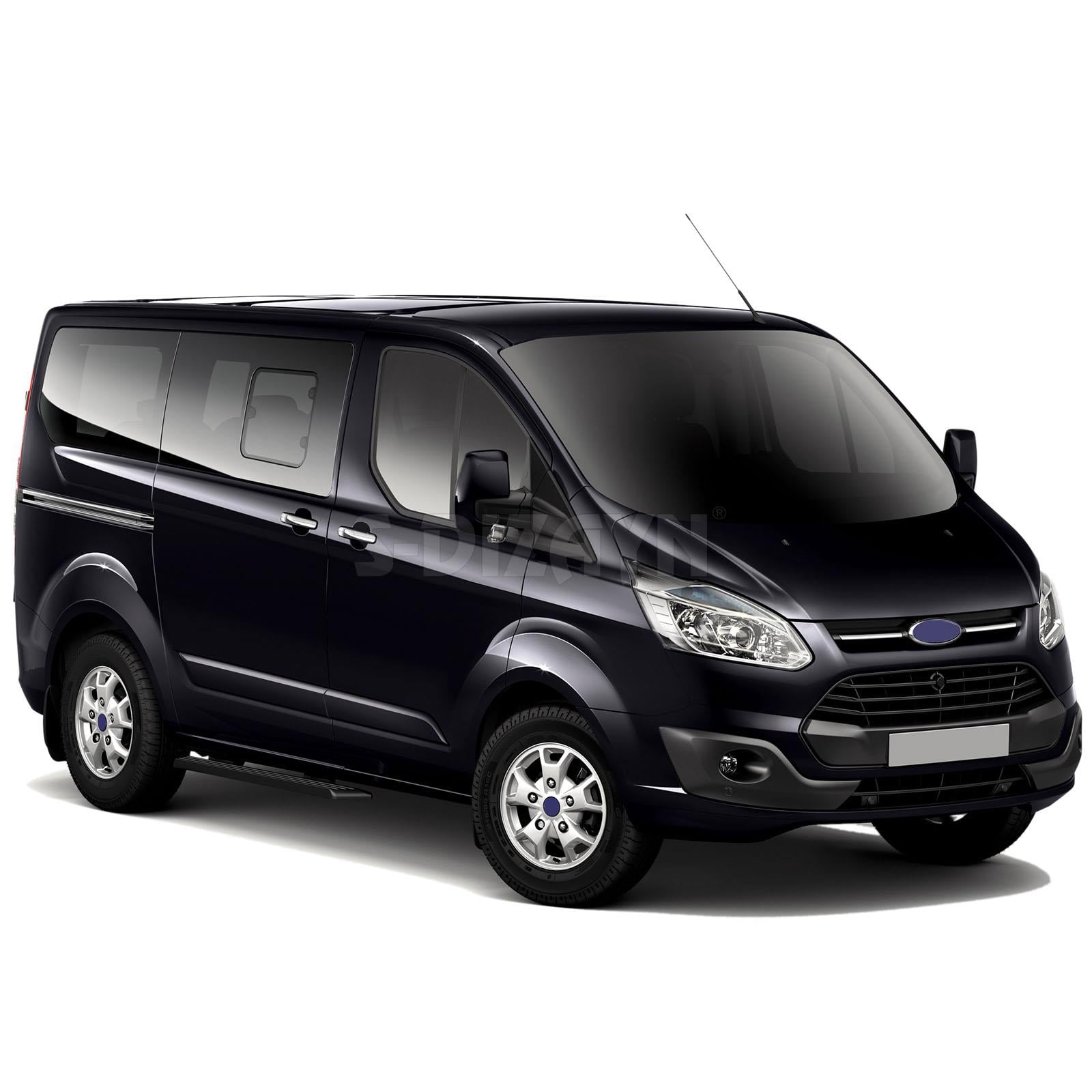 S-Dizayn Ford Tourneo Custom Krom Kapı Kolu 4 Kapı 9 Prç 2012-2023