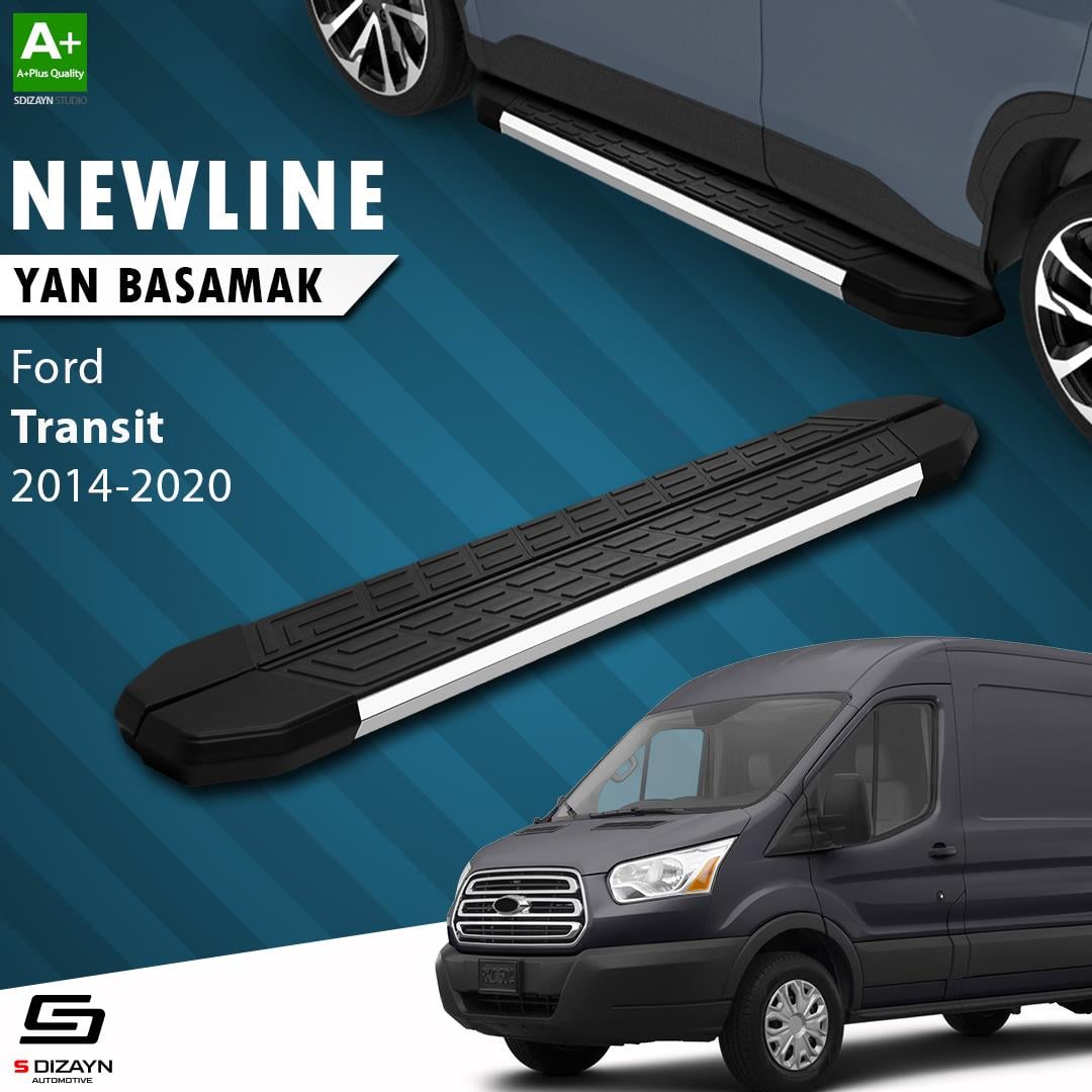Ford Transit 5 NewLine Krom Yan Basamak 283 Cm 2014-2020 A+ Kalite