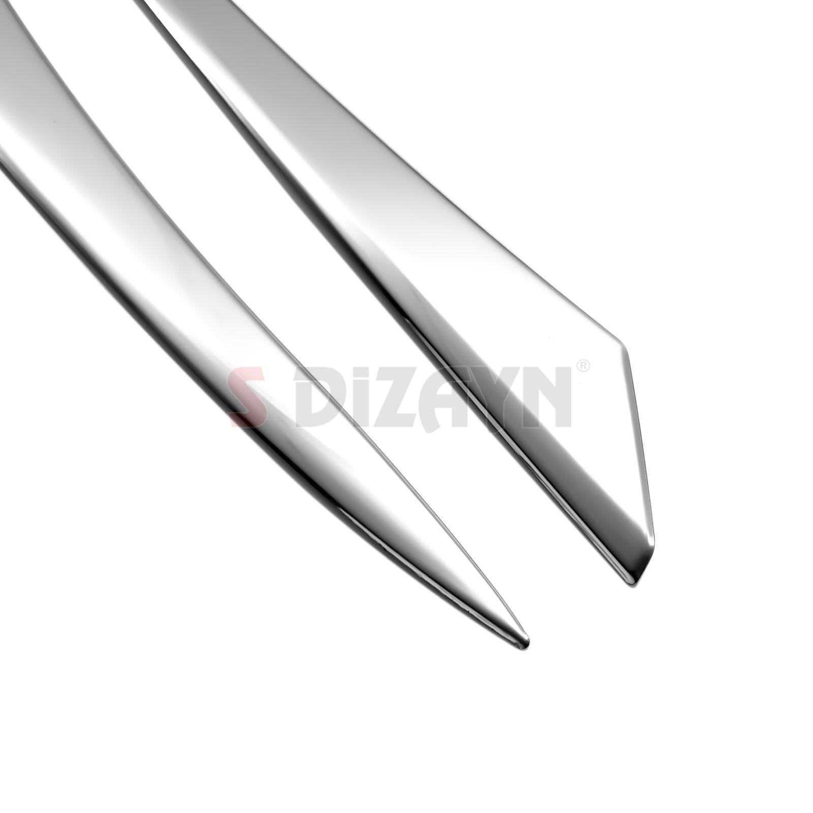 S-Dizayn Honda Civic Krom Far Alt Çıtası 2 Prç. 2021 Üzeri A+ Kalite