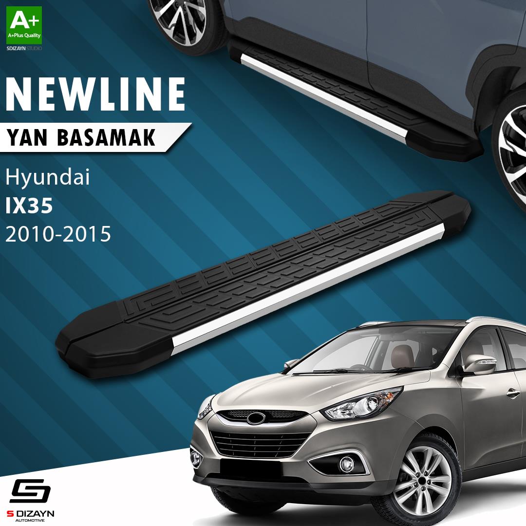 Hyundai IX-35 NewLine Krom Yan Basamak 173 Cm 2010-2015 A+ Kalite