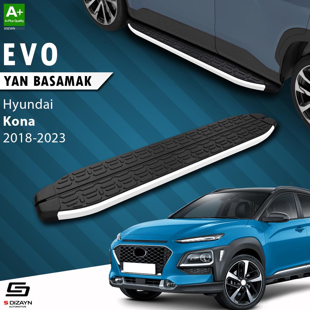 Hyundai Kona Evo Aluminyum Yan Basamak 173 Cm 2018-2023 A+ Kalite