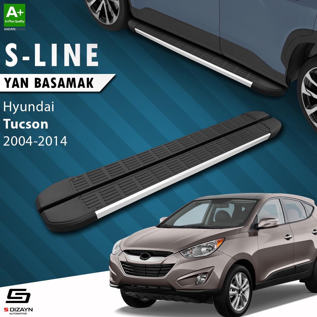 Hyundai Tucson 2 S-Line Aluminyum Yan Basamak 173 Cm 2004-2014 A+ Kalite