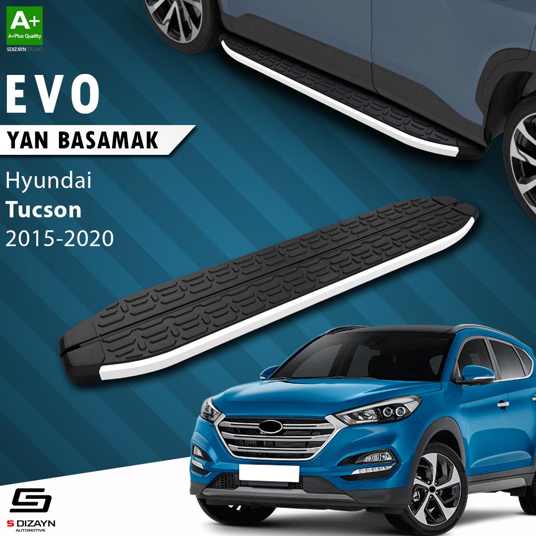 Hyundai Tucson 3 Evo Aluminyum Yan Basamak 173 Cm 2015-2020 A+ Kalite