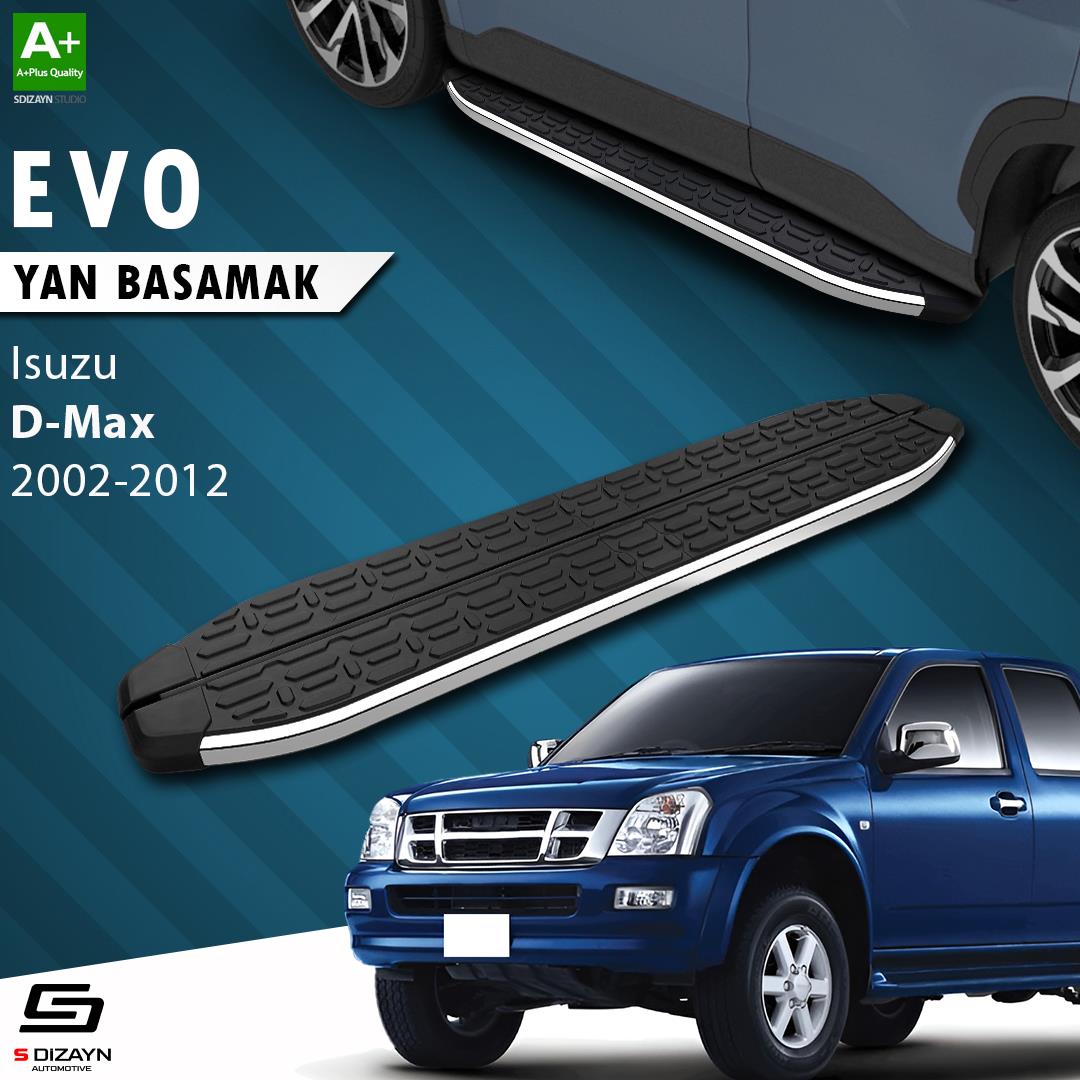 Isuzu D-Max Evo Krom Yan Basamak 203 Cm 2002-2012 A+ Kalite