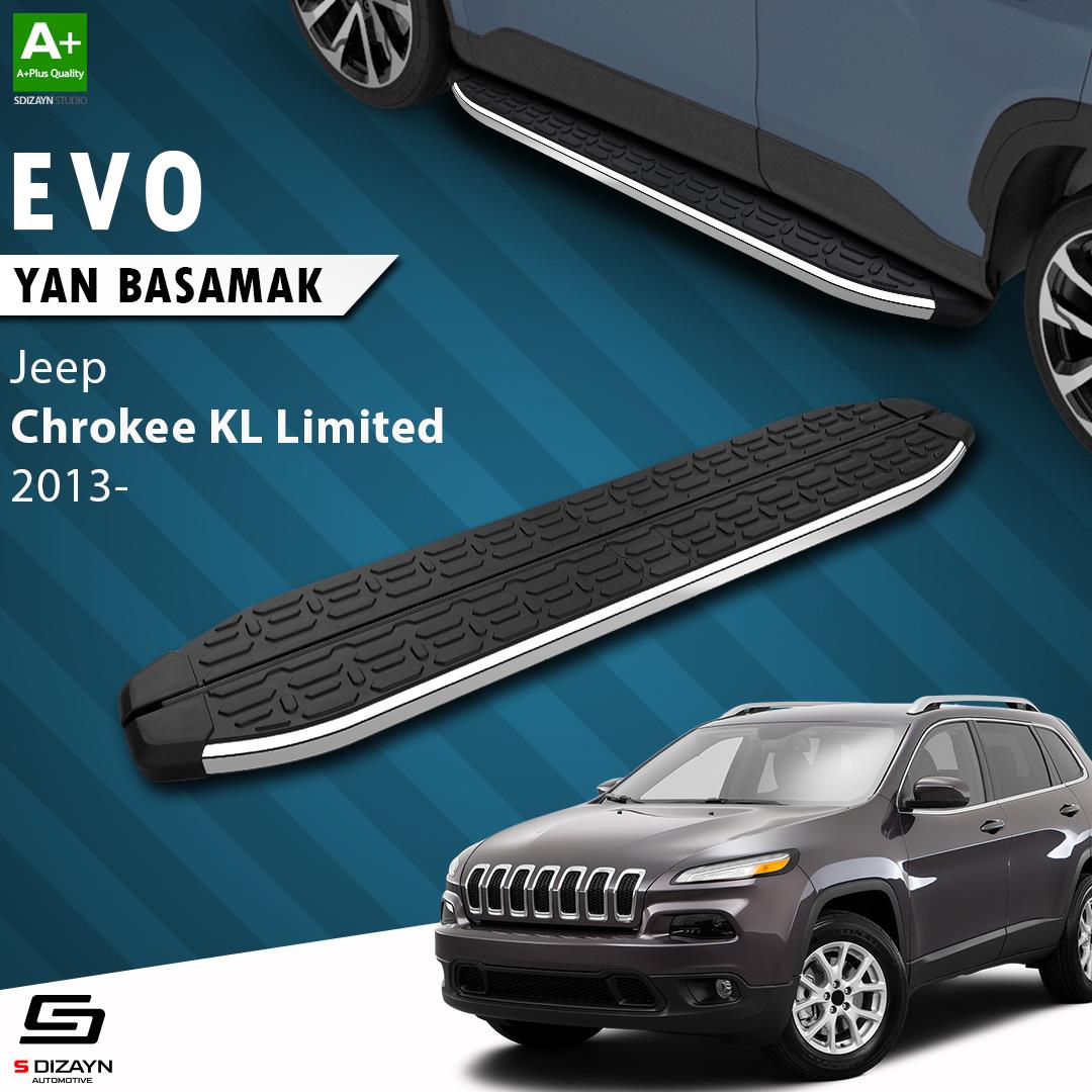 Jeep Cherokee KL Evo Krom Yan Basamak 173 Cm 2013-2023 A+ Kalite