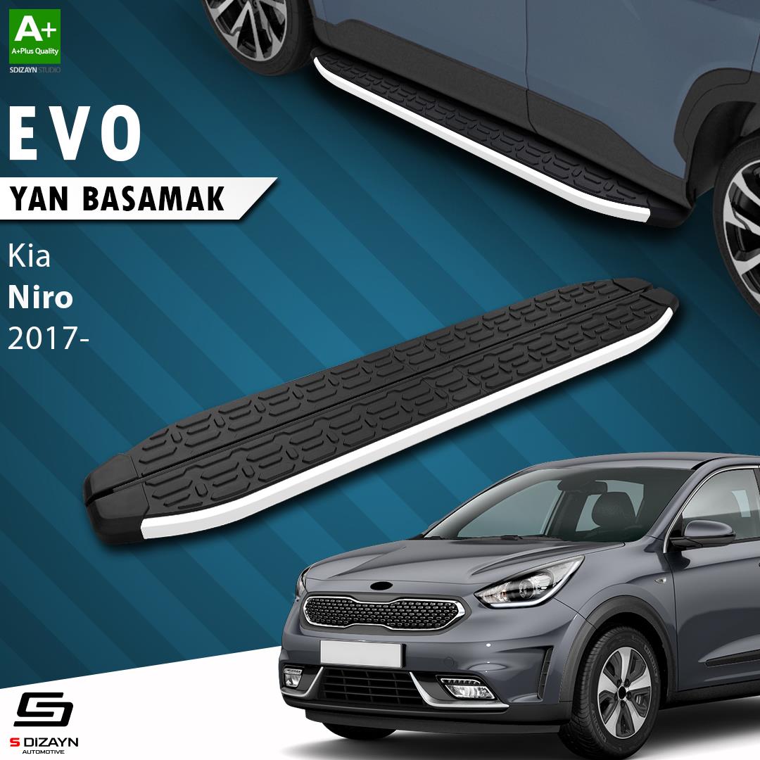 Kia Niro Evo Aluminyum Yan Basamak 183 Cm 2017 Üzeri A+ Kalite