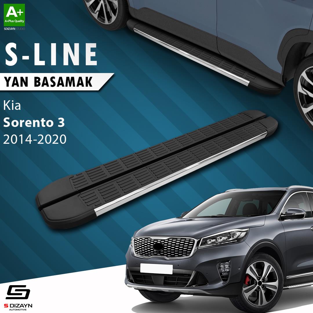 Kia Sorento 3 S-Line Krom Yan Basamak 183 Cm 2014-2020 A+ Kalite